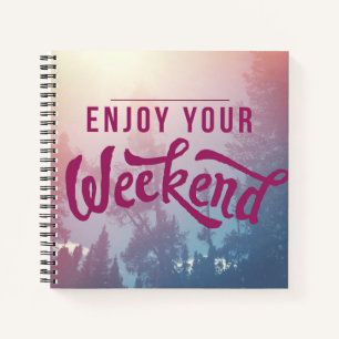 Carnet Prêt Pour Le Week-End