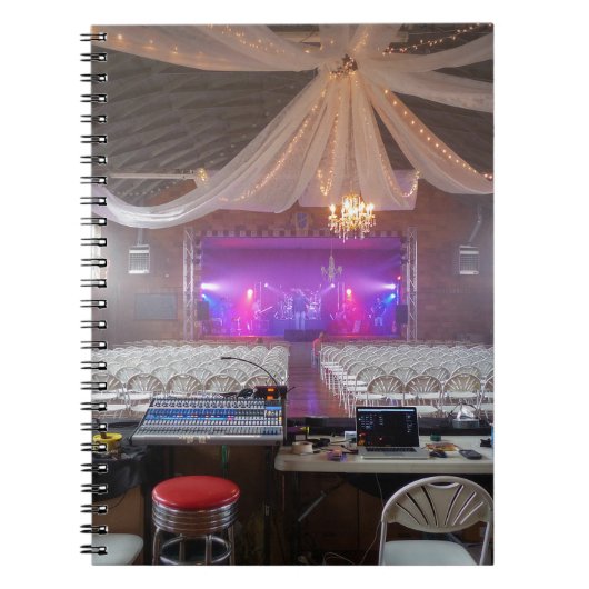 Carnet Prêt pour un concert (Devant)