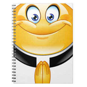 Carnet prêtre émoji