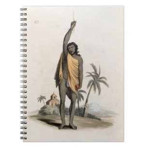 Carnet Prêtre indou, pub. par Edouard Orme, 1804 (litho)