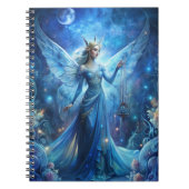 Carnet Pretty Fairy in Blue (Devant)
