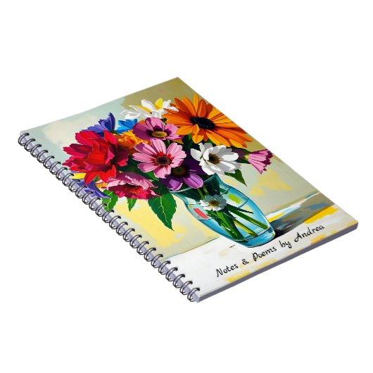 Carnet Pretty Floral Botanical Personalized (Côté Droit)