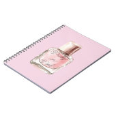 Carnet Pretty in Pink Nail Polish (Côté gauche)