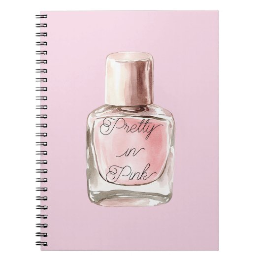 Carnet Pretty in Pink Nail Polish (Devant)