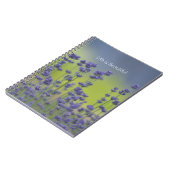 Carnet Pretty Lavender Flowers (my photography) (Côté gauche)