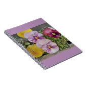 Carnet Pretty Pansy (Côté Droit)