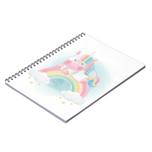 Carnet Pretty Pastel Unicorn (Côté gauche)