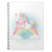 Carnet Pretty Pastel Unicorn (Devant)