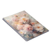 Carnet Pretty Pink and White Flowers  (Côté Droit)