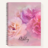 Carnet Pretty Pink Carnations Stylish (Devant)