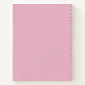 Carnet Pretty Pink Love Heart Personalized (Dos)