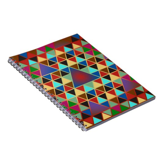 Carnet Pretty triangle pattern III + your ideas (Côté Droit)