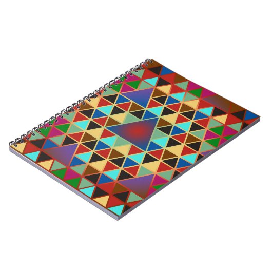 Carnet Pretty triangle pattern III + your ideas (Côté gauche)