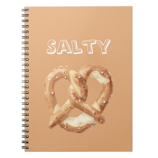 Carnet Pretzel salé   (Devant)