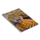 Carnet Prévenir Tigre de Sumatran Big Cat Art de la faune (Côté Droit)