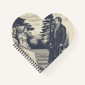 Carnet Pride and Prejudice with opening line quote  (Devant)