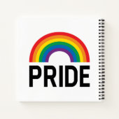 Carnet Pride arc-en-ciel (Dos)