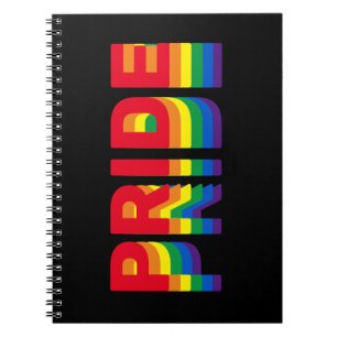 Carnet Pride lgbt lgbtq queer gay rainbow couleurs noir