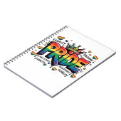 Carnet Pride LGBTQ Acceptance LGBT 4th of July Flag USA (Côté gauche)