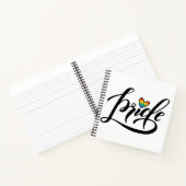 Carnet Pride Script Heart (Intérieur)