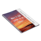 Carnet PRIE QUE DIEU ME DIT-IL AUJOURD'HUI ? Dévotion (Côté Droit)