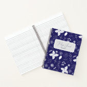 Carnet Prière bleu marine moderne (Intérieur)