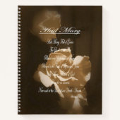 Carnet Prière de Hail Mary (Devant)