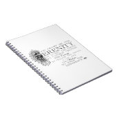 Carnet Prière de sérénité (Côté Droit)