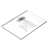 Carnet Prière de sérénité (Côté gauche)