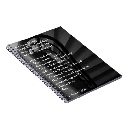 Carnet Prière de sérénité (Côté Droit)