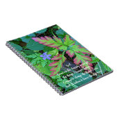 Carnet Prière de sérénité Bois Plantes Floral (Côté Droit)