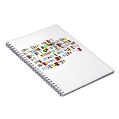 Carnet Prière de sérénité de note de rançon (Côté Droit)