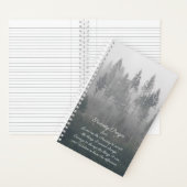 Carnet Prière de sérénité Forêt humide (À l'intérieur)