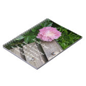 Carnet Prière Sérénité Pink Peony Fleuve Floral (Côté gauche)