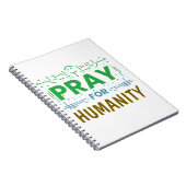 Carnet Priez pour : Honorer l'humanité (Côté Droit)