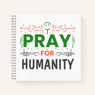 Carnet Priez pour : Honorer l'humanité