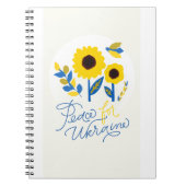 Carnet Priez pour l'Ukraine (Devant)