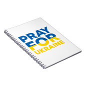 Carnet Priez Pour L'Ukraine (Côté Droit)