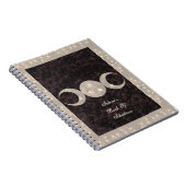 Carnet Prim Moon Design Book of Shadows BOS Grimoire (Côté Droit)