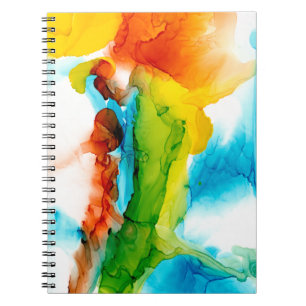 Carnet Primary Plume - Watercolors
