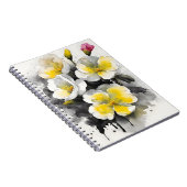 Carnet Primevère - Fleurs à l'aquarelle (Côté Droit)