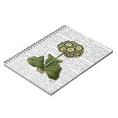 Carnet Primula Auraria Bleu (Côté gauche)