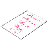 Carnet Princesa (Côté gauche)