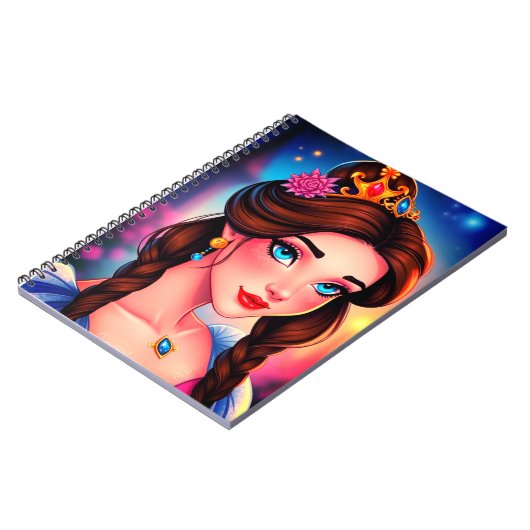 Carnet Princess Notebook: Magic and Charm on Every Page (Côté gauche)