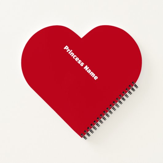 Carnet Princess Skull (Dos)