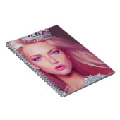 Carnet princesse adolescente Rose (Côté Droit)