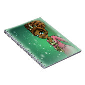 Carnet Princesse afro-américaine (Côté Droit)