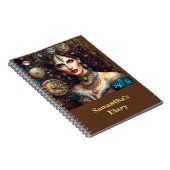 Carnet Princesse Baroque Steampunk (Côté Droit)