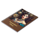 Carnet Princesse Baroque Steampunk (Côté gauche)