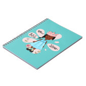 Carnet Princesse Big Soeur Africaine Américaine (Côté gauche)